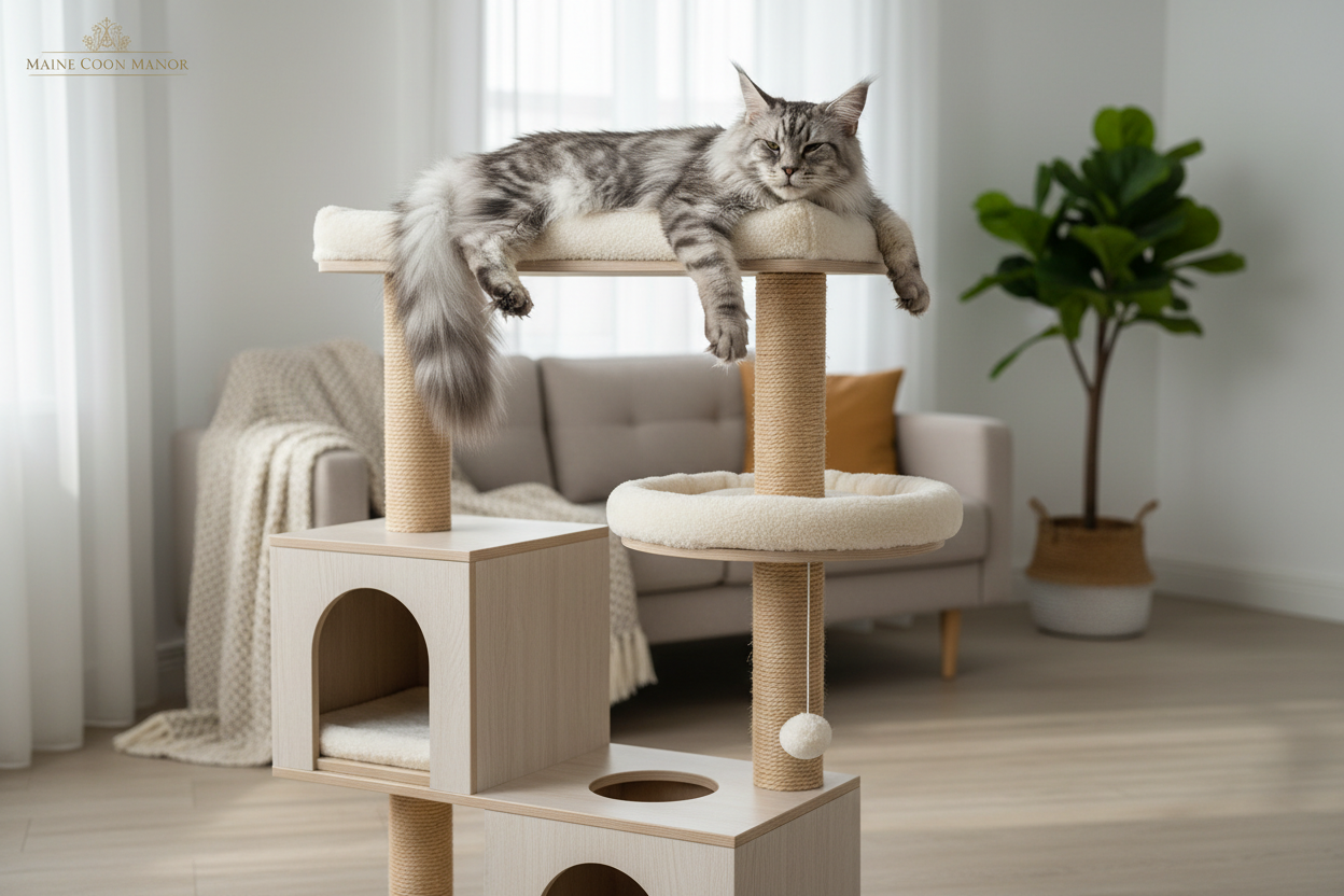 Arbre à Chat Maine Coon