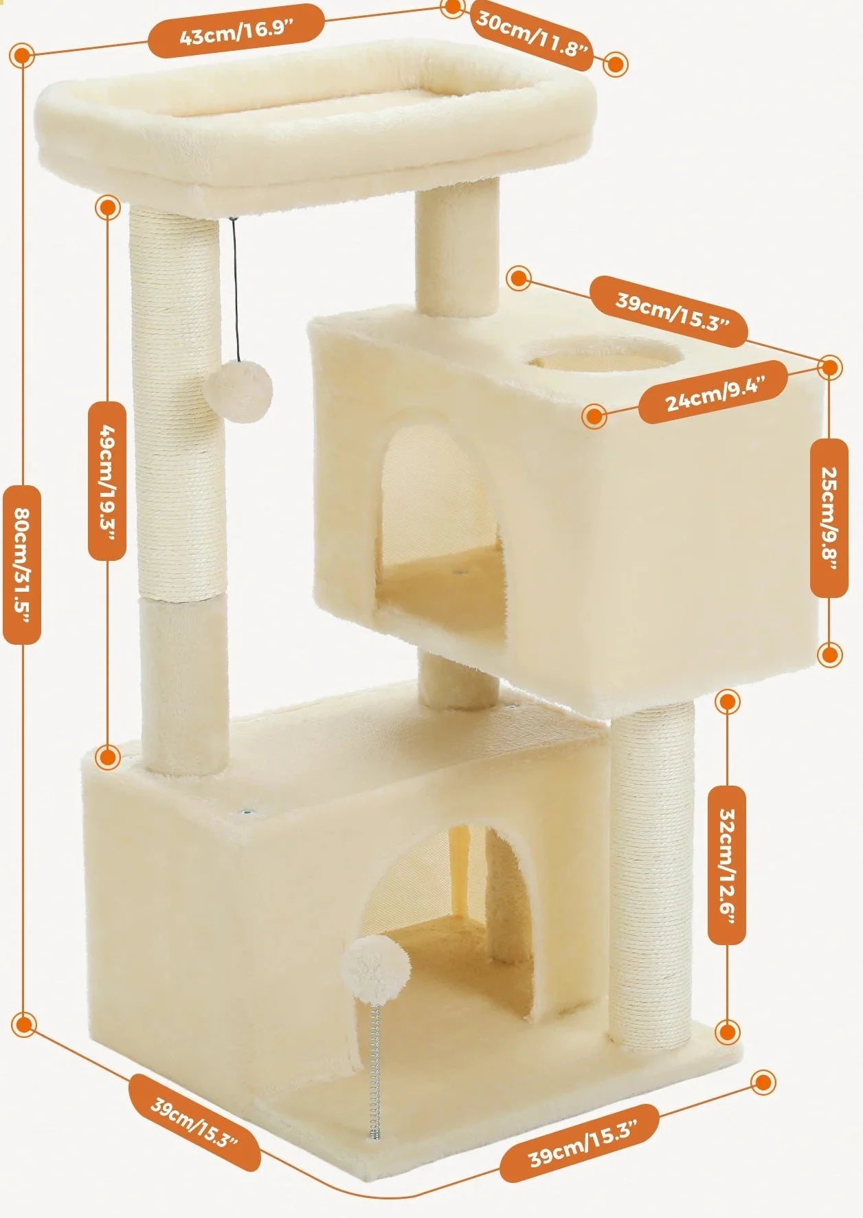 Arbre à Chat Petit Espace – Maraya