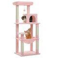 Arbre à chat <br> hamac rose