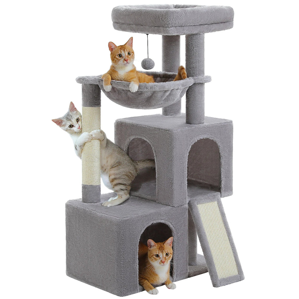 Arbre à chat <br> moderne petit gris