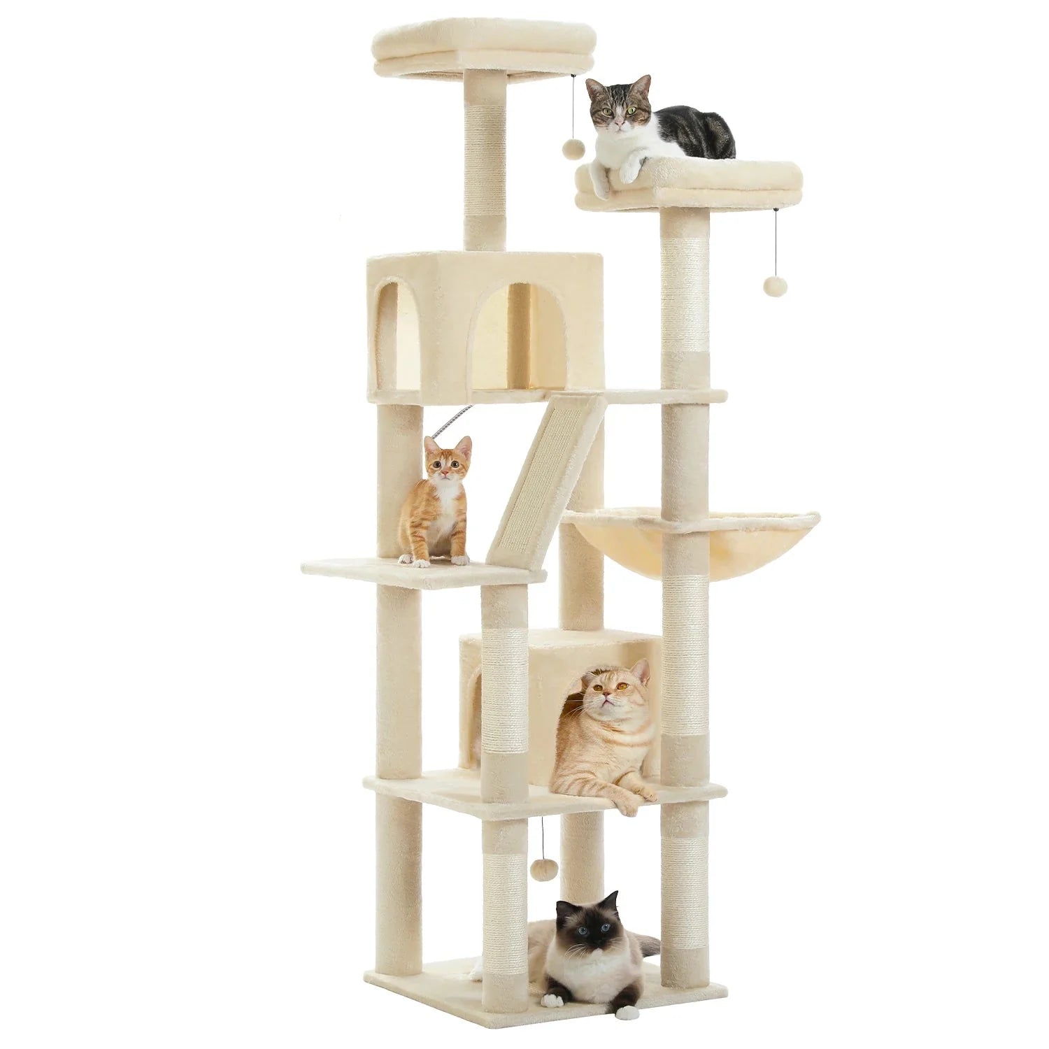 Arbre à chat <br> parcours beige