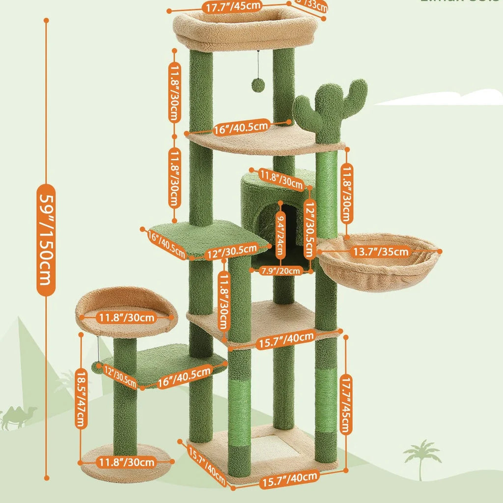 Arbre à Chat Cactus Xxl – Seron