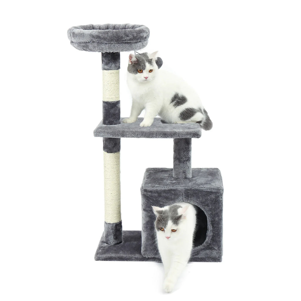 Arbre à chat <br>avec et sans panier