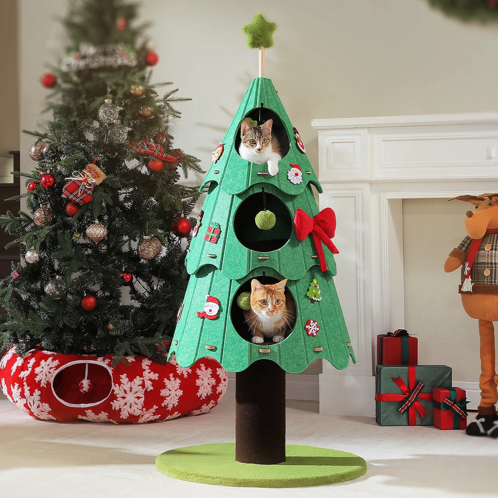 Arbre à Chat Sapin de Noël – Isa