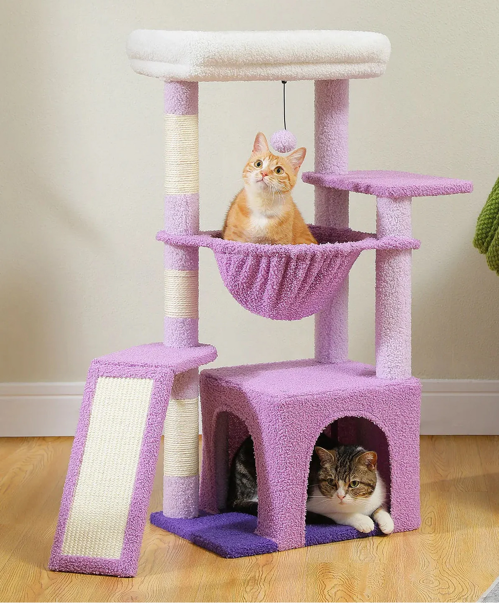 Arbre à Chat Petit Chat Violet – Ision