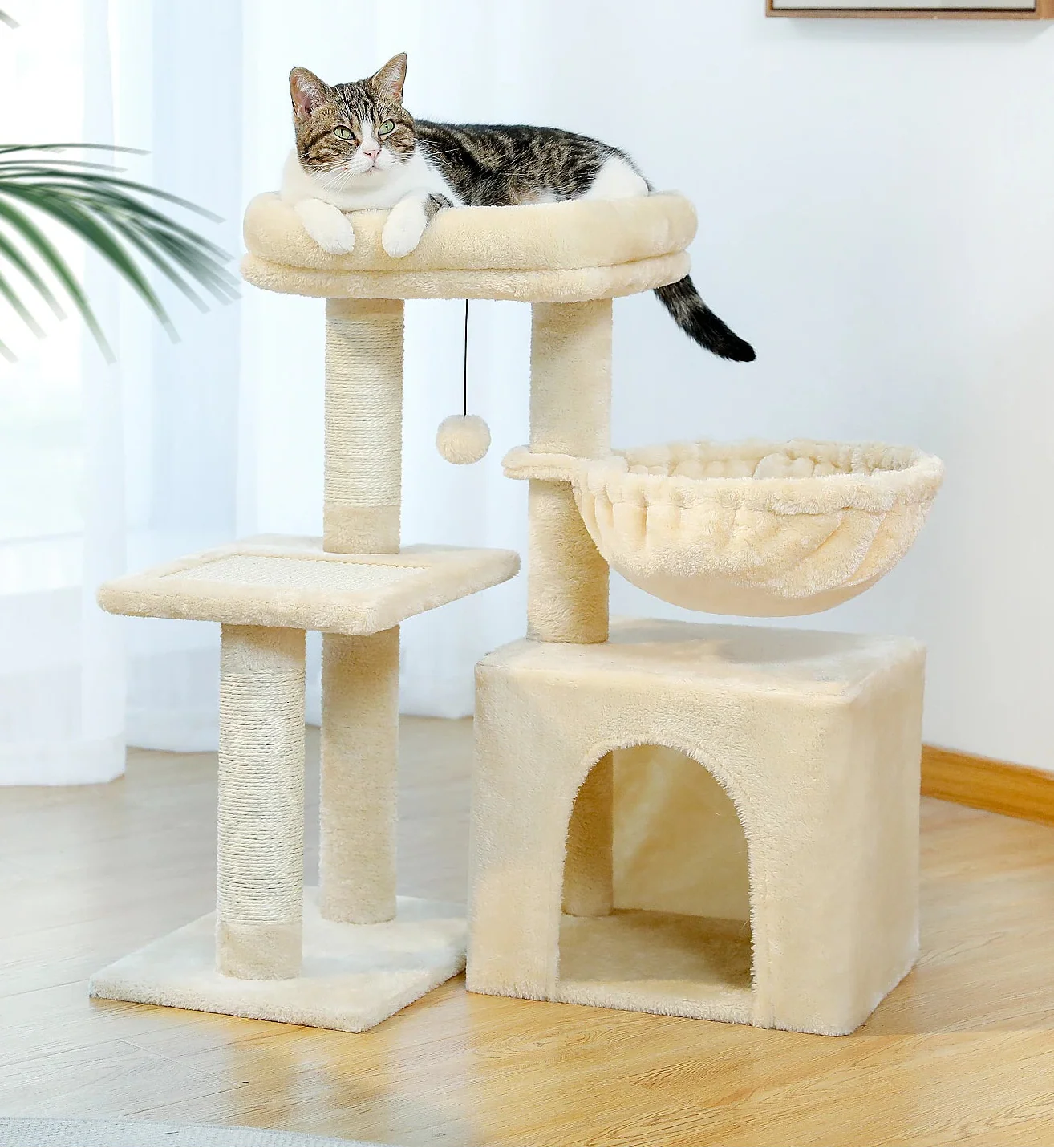 Arbre à Chat Crème – Quaon