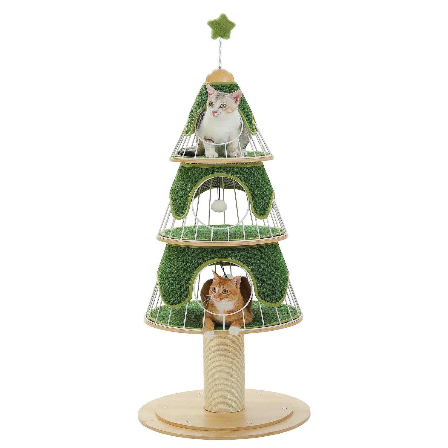 Arbre à chat <br> sapin noël