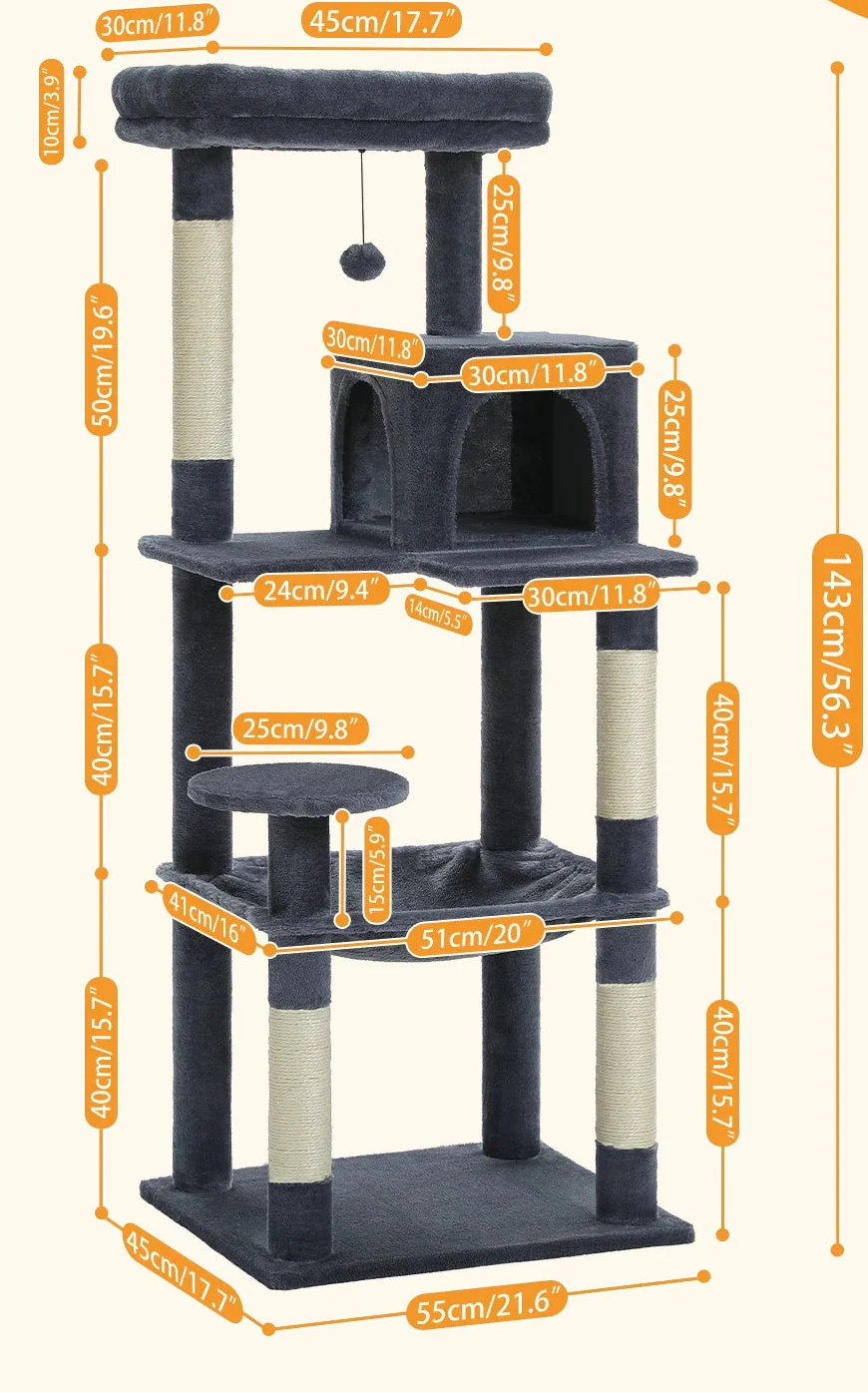 Arbre à Chat Gros Poteaux – Valova