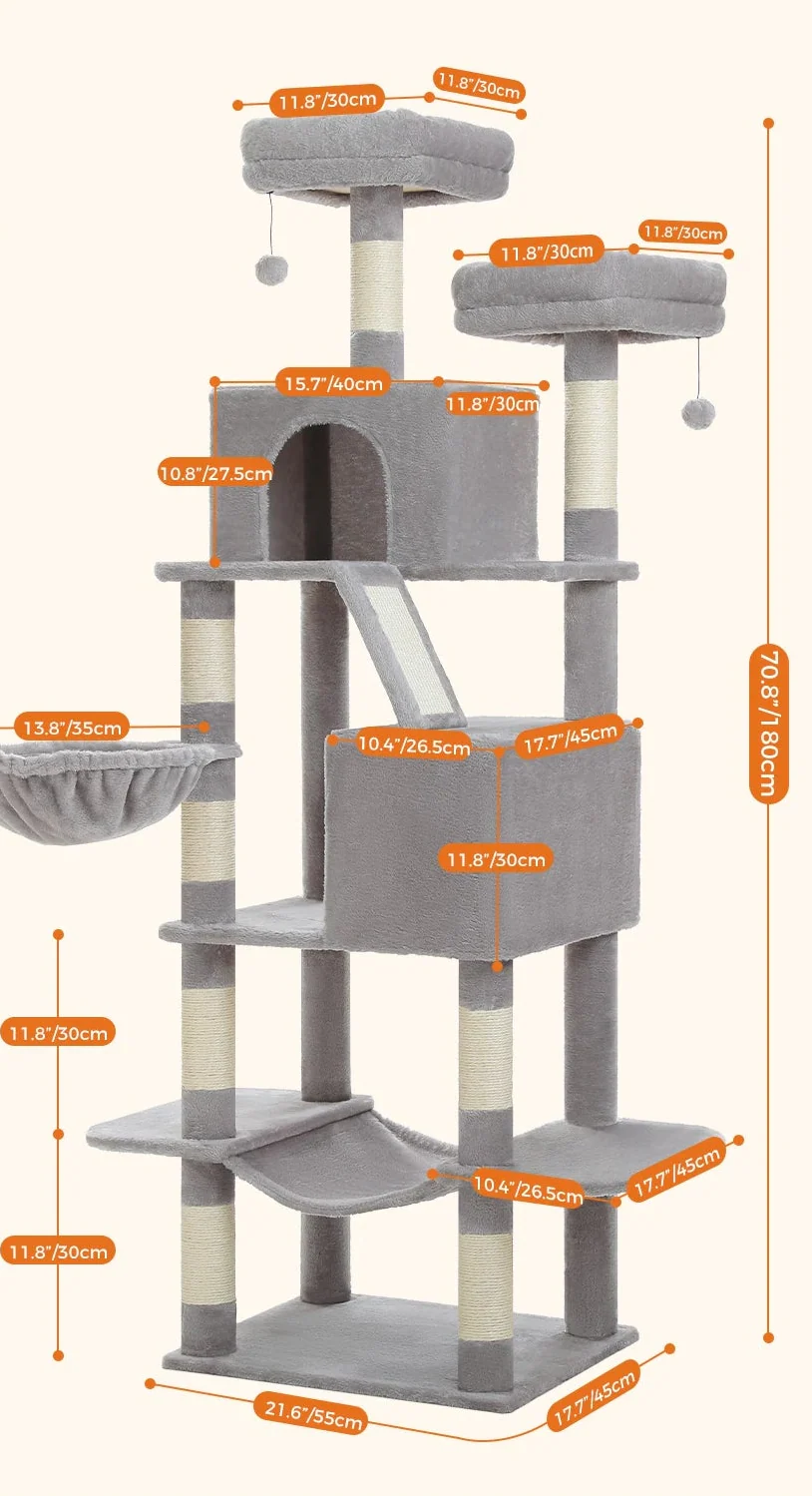 Arbre à Chat Xxl Grand Parcours – Palon
