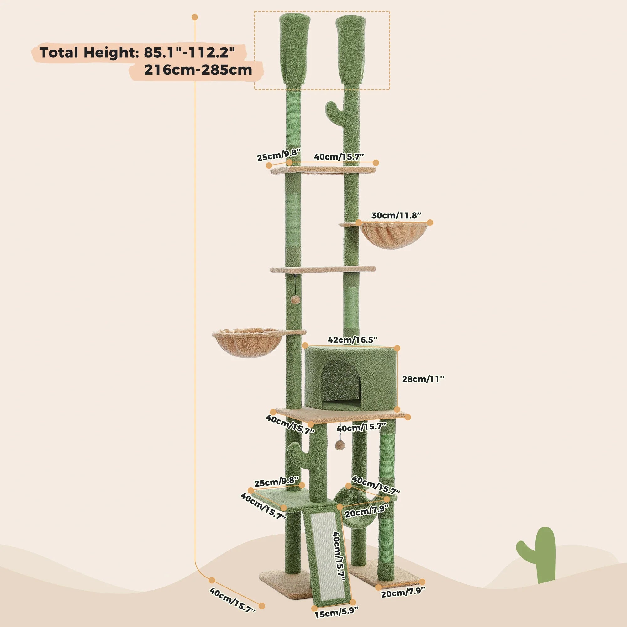 Arbre à Chat Plafond – Galelis