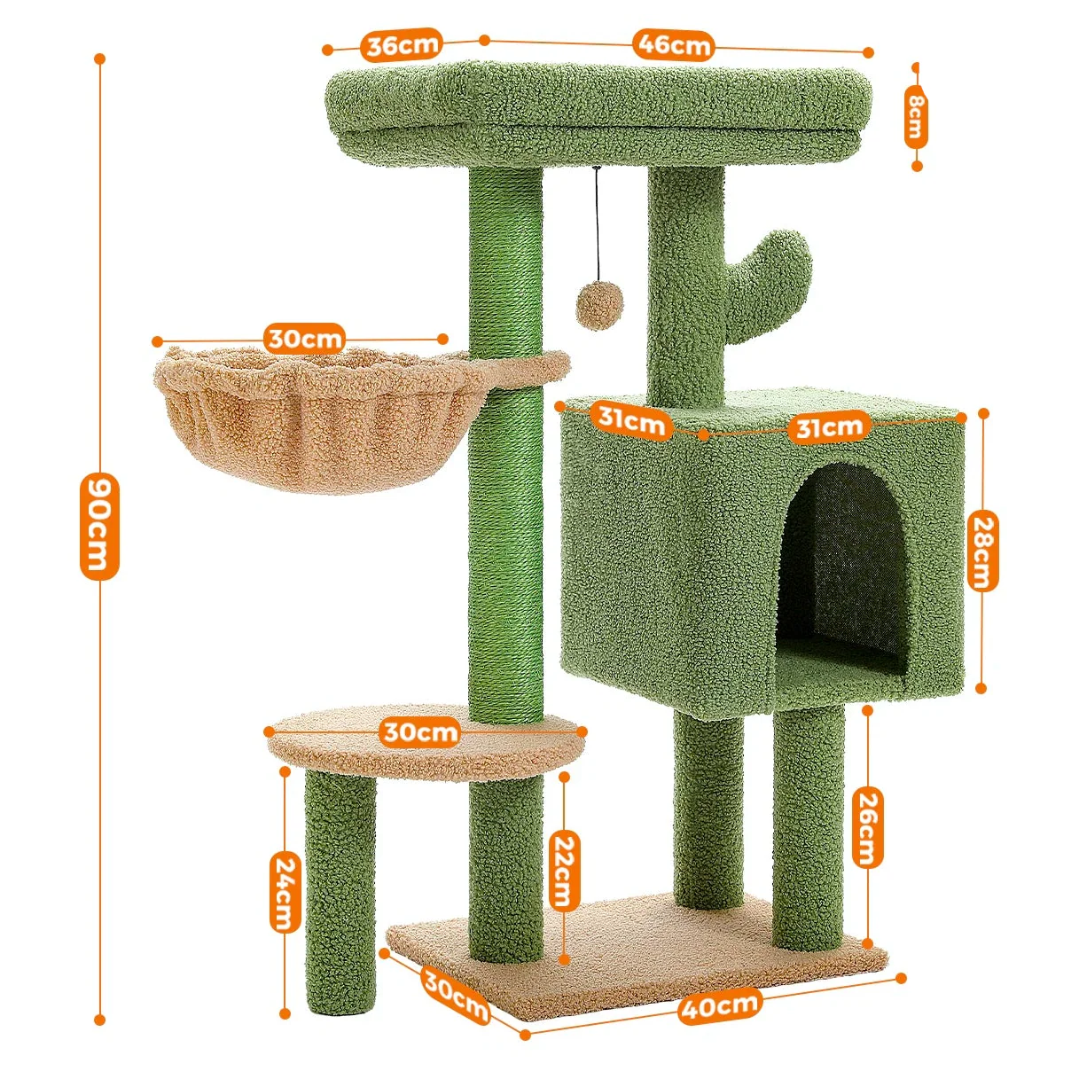 Arbre à Chat Petit Rose – Isia