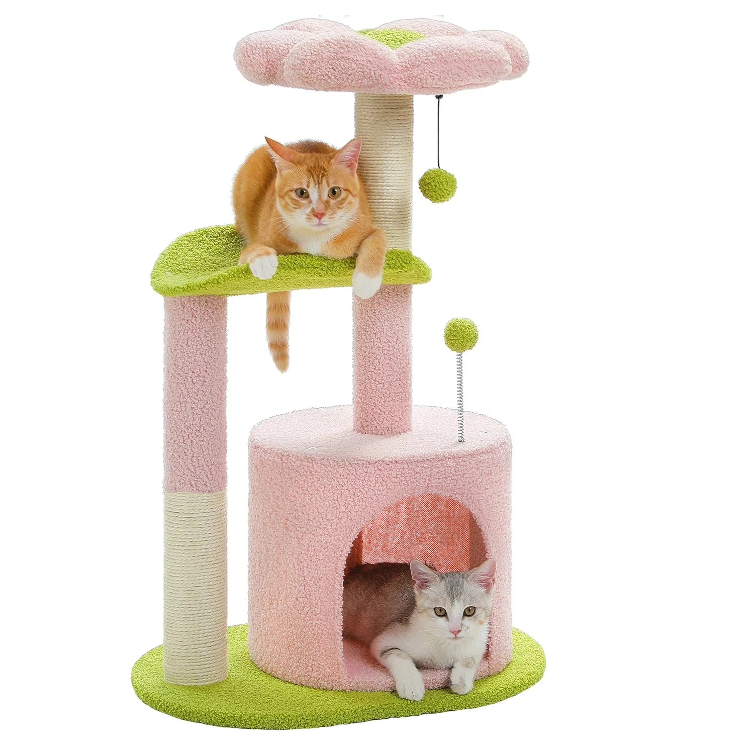 Arbre à Chat Design Fleur – Zenine