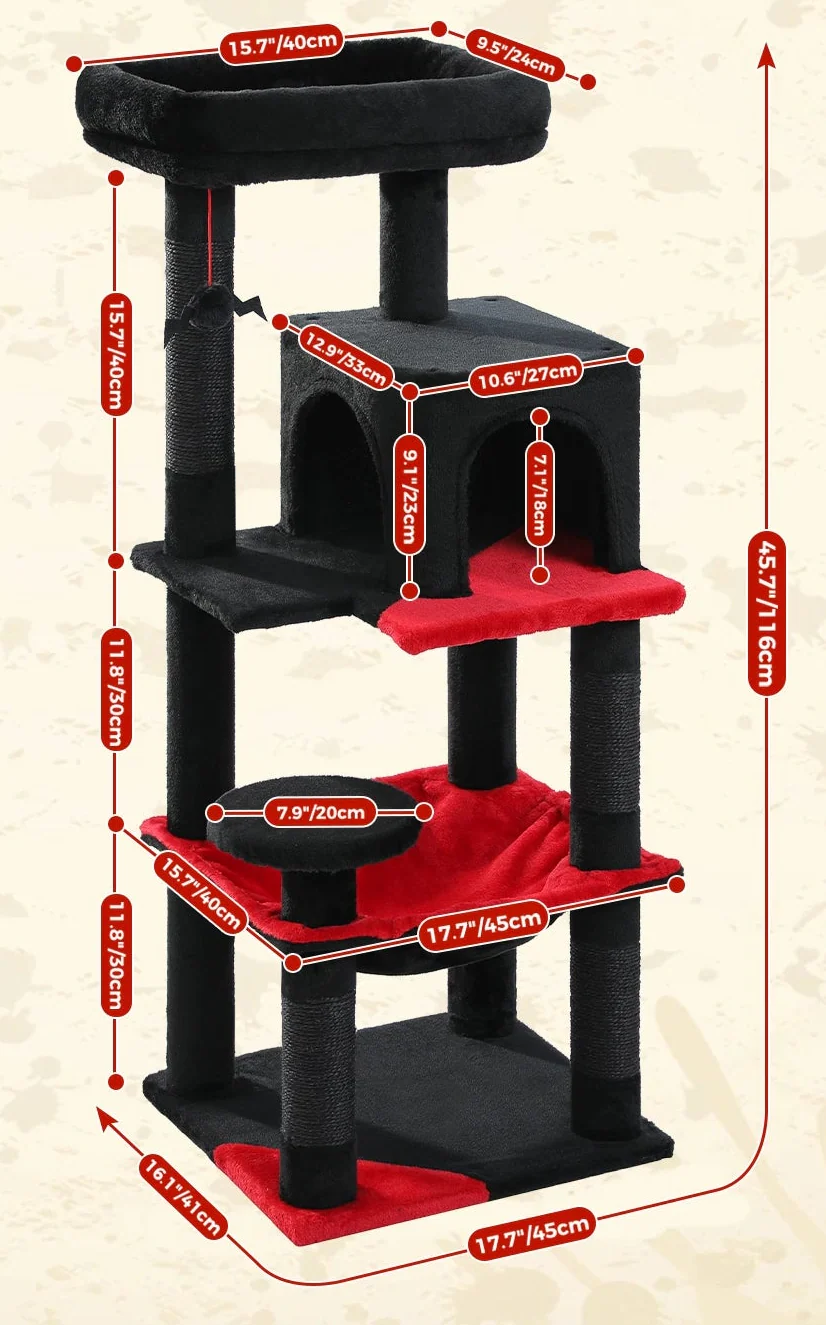 Arbre à Chat Halloween – Ralia