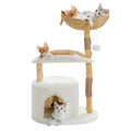 Arbre à chat <br> bois naturel haut de gamme