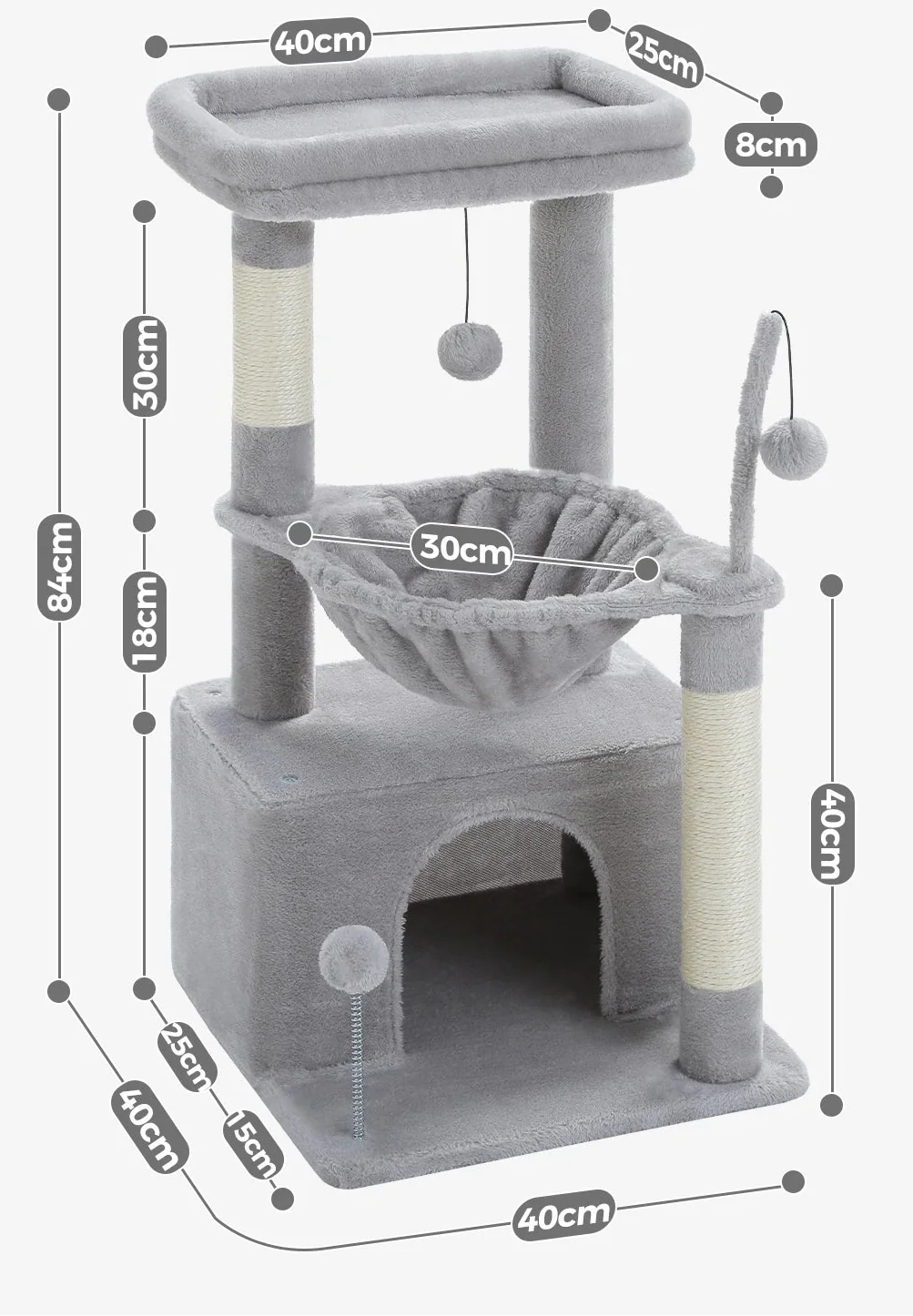 Arbre à Chat Petit Cactus – Velia