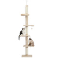 Arbre à chat <br> plafond beige