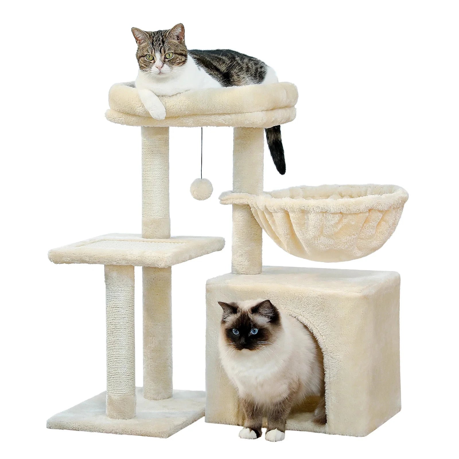 Arbre à chat <br> crème