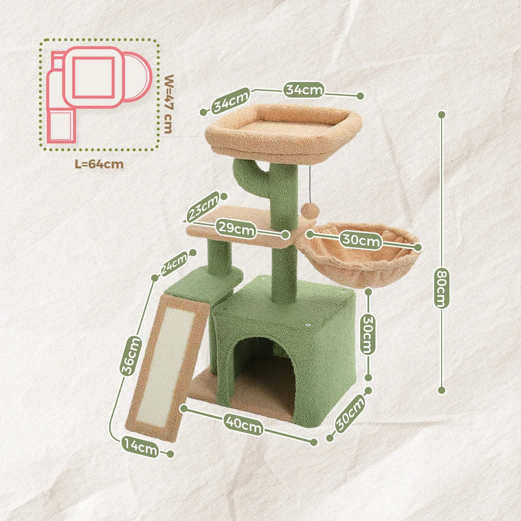 Arbre à Chat Cactus Beige – Kaor