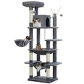Arbre à chat <br> multi-niveaux gris foncé
