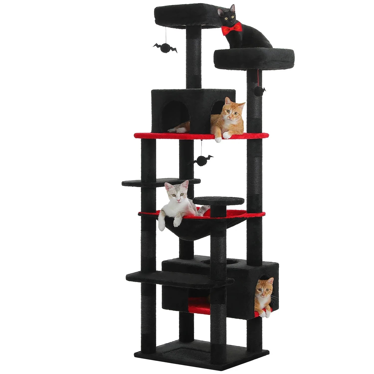 Arbre à chat <br> noir