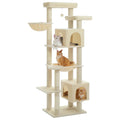 Arbre à chat <br> XXL pour races géantes beige