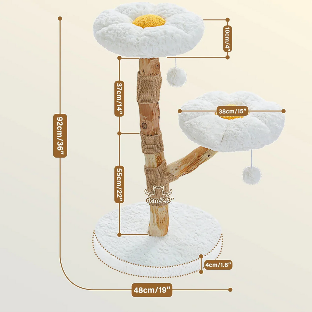 Arbre à Chat Fleuri – Dorelle
