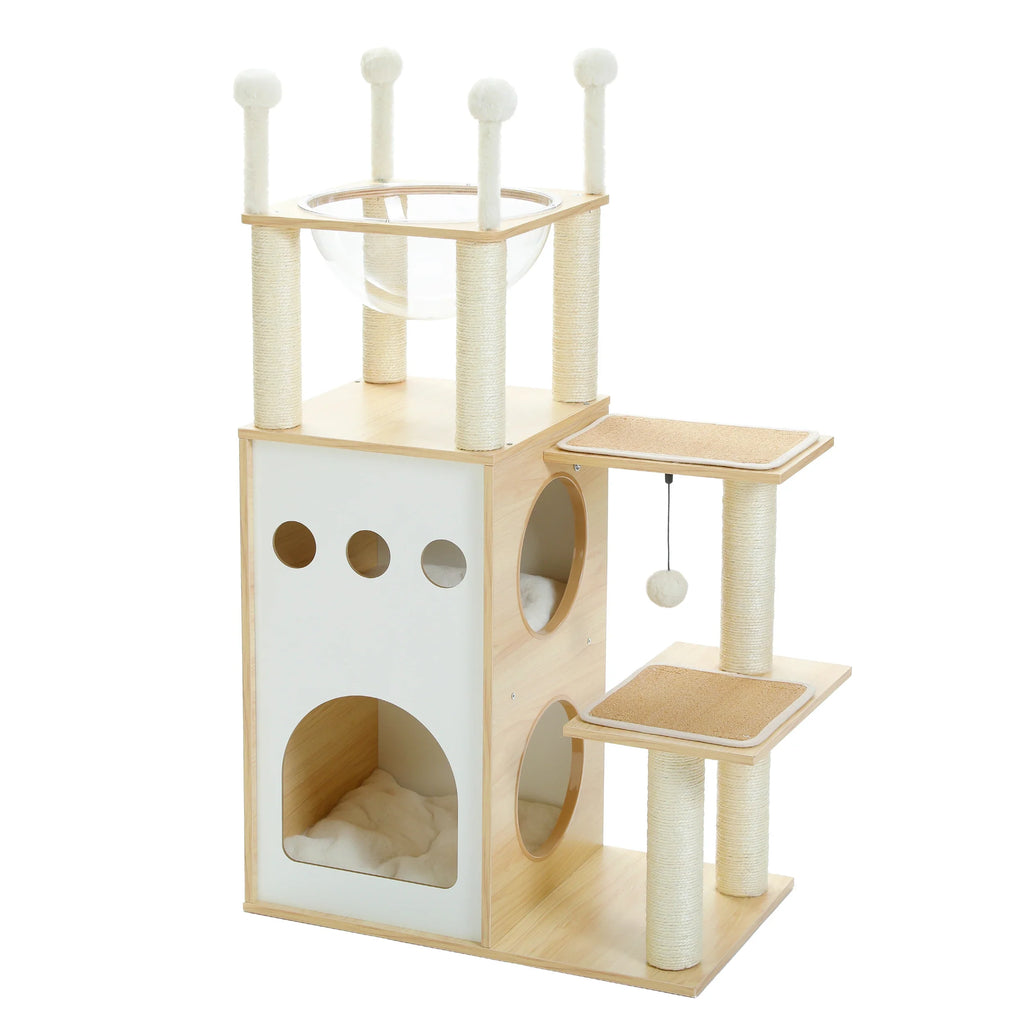 Arbre à chat <br> design bois