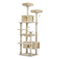 Arbre à chat <br> beige avec hamac