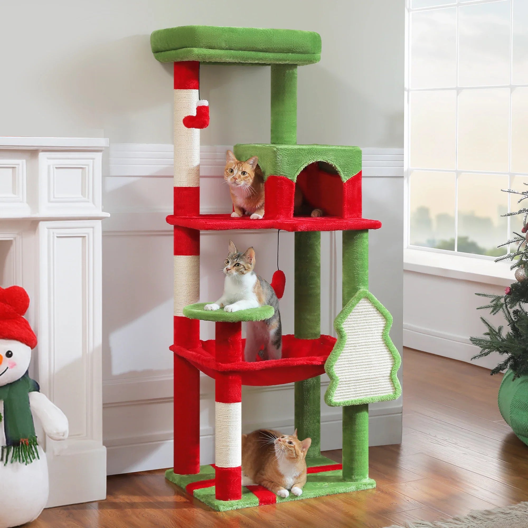 Arbre à Chat Hamac et Noël – Torena